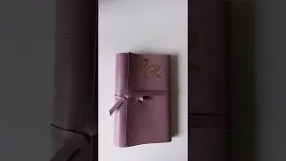 блокнот на кольцевом механизме в мягкой обложке🤍