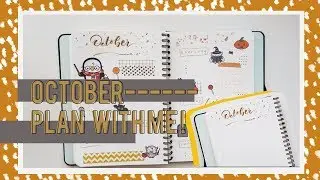 October 2018 - Plan With Me // Bullet Journal