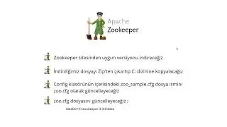 Big Data - Apache Kafka ve Zookeeper Windows Kurulumu