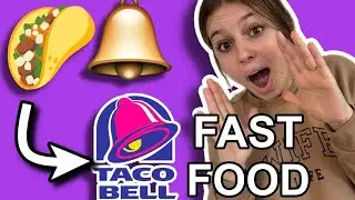 GUESS the FAST FOOD RESTAURANT using ONLY EMOJIS!!!