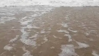 Waves at Sea Hawksbay beach