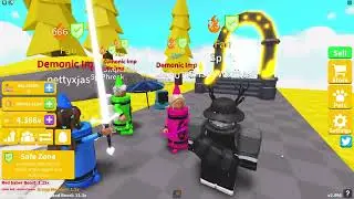 CRAFTING VOID SM ON VACAY | ROBLOX SABER SIMULATOR ISLAND 122