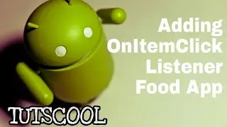 Add OnItemClick Listener Android Food App