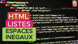 HTML : Espace anormal dans ma liste #html #tuto #tutoriel #dev