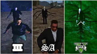 Finding Slenderman in GTA Games | SLENDERMAN Myth Evolution