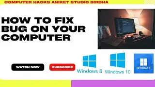 How to remove virus and bug fixes in windows 11 10 or 8 installed in computer and laptops solution