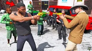 Franklin Joined His Old Gang to Fight Biggest Mafia in GTA 5 | SHINCHAN and CHOP