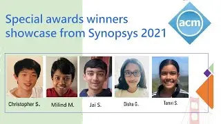 Special Awards Winners Showcase from the Synopsys 2021 Science Fair
