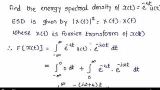 Autocorrelation and ESD Part II