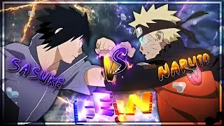 [4K] Naruto vs Sasuke - Fe!n [Edit/AMV]!