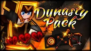 🔥Dynasty Pack ( 512x 1.8.9 ) Minecraft - Red / Orange TexturePack