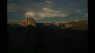 Half Dome Sunset Timelapse