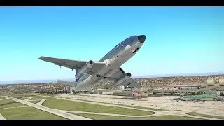 Летим. LTBA/LOWW. Стамбул - Вена. Сеть Ватсим. Boeing 737-200 v3 FlyJSim