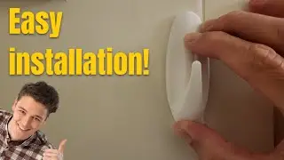 DIY How to install 3M command hooks (super easy!) 