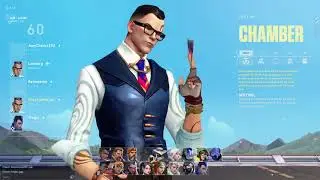 Agent Chamber Selection Animation - Valorant