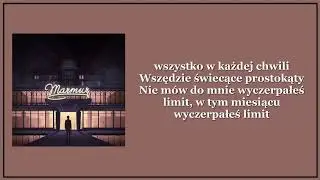 Taco Hemingway - Świecące prostokąty (Tekst)