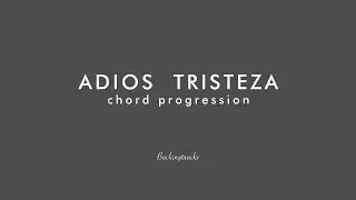 ADIOS TRISTEZA (no piano) chord progression - Jazz Backing Track Play Along The Real Latin Book