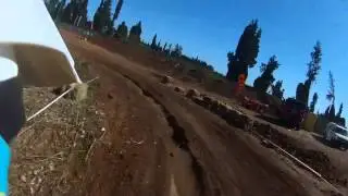 hadera motocross race fron ron shtepel's contour helmet cam