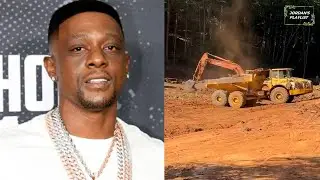 Boosie Shows Off Lake He's Digging & Plans Filling It With 50k Dollars Worth Of Catfish (HD) CRAZY