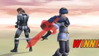 [Brawl] 61% Marth Beam Sword combo
