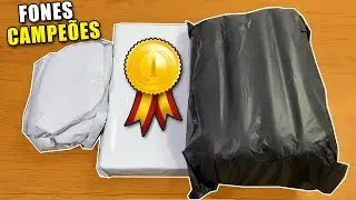OS FONES CAMPEÕES DE 2023 ATÉ AGORA - UNBOXING SHOPEE.