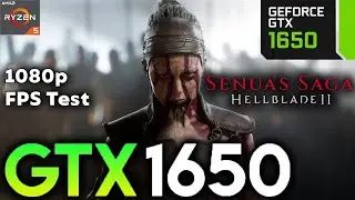 Hellblade 2 GTX 1650 PC Performance Test