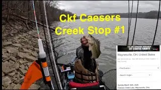 Cincinnati Kayak Fishing Caesers Creek Tournament (TOUGH CONDITIONS!!!)