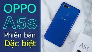 Mở hộp OPPO A5s phiên bản màu xanh siêu đẹp