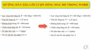 Hướng dẫn bỏ dấu lượn sóng màu đỏ trong word