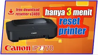 How to fix the Canon iP2770 printer light flashing alternately 7 times