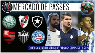MERCADO DE PASSES - COMO SE MOVIMENTAM PALMEIRAS, FLAMENGO ATLÉTICO-MG, RIVER PLATE, BAHIA E OUTROS