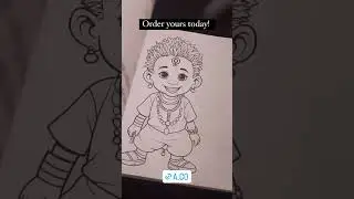 Tiny Titans Coloring Books with empowering affirmations. Go get  on Amazon link in comments!#shorts