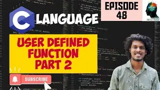 C language basic for beginners, episode 48_ Function| part B | Function in C (malayalam)