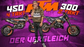 2-Takt vs. 4-Takt (KTM EXC 300 vs KTM EXC 450)