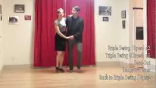 Learn to Swing Dance Lindy Hop | Level 1 Lesson 4 (Triple Swing) | Shauna Marble | Lindy Ladder