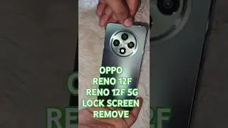 FORGOT SCREEN LOCK ON OPPO RENO 12F /12F 5G || OPPO RENO 12F HARD RESET