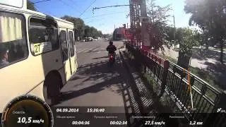 Поездка с GPS
