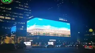 Outdoor high refresh advertising led billboard building led screen
