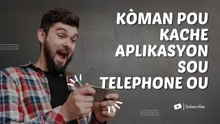 Kache aplikasyon sou telephòne ou 