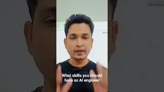 what skills you should have as a AI engineer? #python #programming #machinelearning