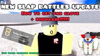 how to get the new slap battles fan glove + showcase!