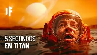 What would happen if you swam in Titan's lake for 5 seconds?