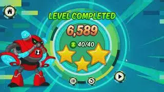 BEN10 ESCAPE ROUTE - BEN 10 GAMES