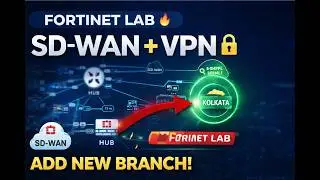 Real Lab: Fortinet SD-WAN + IPsec VPN Branch Onboarding (Step-by-Step) 