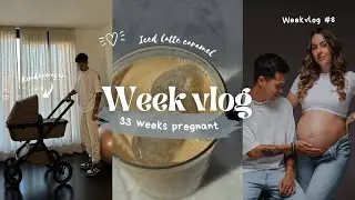 Kinderwagen binnen, bijna met verlof & zwangerschapshoot | WEEKVLOG #8