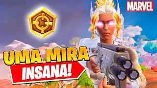 COMO MELHORAR MUITO A MIRA NO FORTNITE TEMPORADA DA MARVEL! DICAS E TREINOS PARA INICIANTES