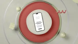 iPhone 15 Screen Mockup Template for After Effects