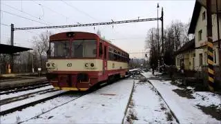 Vlaky - Železnice: Zadní Třebaň