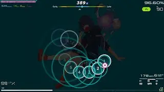 probably my best play yet on osu (and weird replay bug)