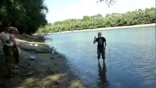 Досадный конфуз на рыбалке.
